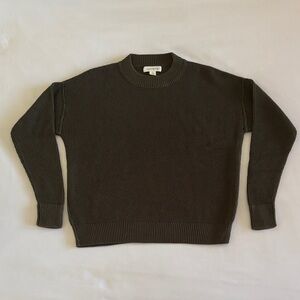 Treasure & Bond size small olive green sweater. EUC. Only lightly worn.